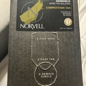 Brand new, unopened Norvell competition spray solution. 33.8 oz